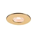 SLV ring UNIVERSAL DOWNLIGHT round, gold
