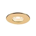SLV ring UNIVERSAL DOWNLIGHT round, gold