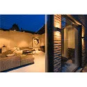 SLV outdoor wall luminaire OVAL 14 WL IP65, black
