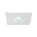SLV Afdekking UNIVERSAL DOWNLIGHT IP65 hoekig, wit