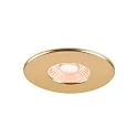 SLV Afdekking UNIVERSAL DOWNLIGHT IP20 rond, draaibaar, goud mat
