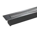 SLV floor recessed luminaire DASAR® 1200 rigid, DALI controllable, passable IP65 / IP67, stainless steel dimmable