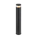 SLV luminaire head M-POL S POLEHEAD IP65, anthracite 