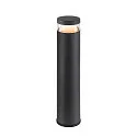 SLV luminaire head M-POL S POLEHEAD IP65, anthracite dimmable