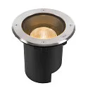 SLV Vloerinbouwarmatuur DASAR® L rond, draaibaar, DALI aanstuurbaar, begaanbaar IP65 / IP67, rvs dimbaar