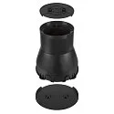 Inbouwbehuizing DASAR® L, zwart