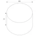 SLV Inbouwbehuizing DASAR® L, zwart