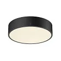 SLV wall and ceiling luminaire MEDO® PRO 30 round IP50, black dimmable