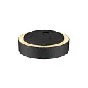 SLV wall and ceiling luminaire MEDO® PRO 30 round IP50, black dimmable