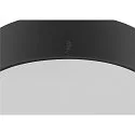 SLV wall and ceiling luminaire MEDO® PRO 30 round IP50, black dimmable
