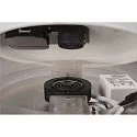 SLV wall and ceiling luminaire MEDO® PRO 40 round, DALI controllable IP50, white dimmable