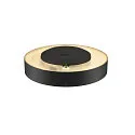 SLV wall and ceiling luminaire MEDO® PRO 40 round, CCT Switch, direct / indirect, UGR < 19 IP50, black dimmable