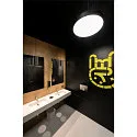 SLV wall and ceiling luminaire MEDO® PRO 60 round, DALI controllable IP50, black dimmable