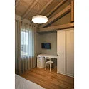 SLV Wand- en plafondarmatuur MEDO® PRO 60 rond, DALI aanstuurbaar IP50, wit dimbaar