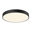 SLV wall and ceiling luminaire MEDO® PRO 60 round IP50, black dimmable