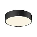 SLV wall and ceiling luminaire MEDO® 30 round, CCT Switch, direct / indirect IP50, black dimmable