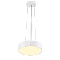 SLV Wand- en plafondarmatuur MEDO® 30 rond, CCT Switch, direct / indirect IP50, wit dimbaar