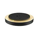 SLV wall and ceiling luminaire MEDO® 60 round, CCT Switch, direct / indirect IP50, black dimmable