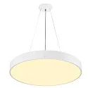 SLV wall and ceiling luminaire MEDO® 60 round, CCT Switch, direct / indirect IP50, white dimmable
