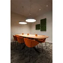 SLV wall and ceiling luminaire MEDO® 60 round, CCT Switch, direct / indirect IP50, white dimmable