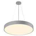 SLV wall and ceiling luminaire MEDO® 60 round, CCT Switch, direct / indirect IP50, grey dimmable