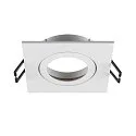 Verzonken plafondring NEW TRIA® 68 vierkant, wit