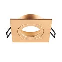 recessed ceiling ring NEW TRIA® 68 square, rose gold