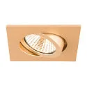SLV Verzonken plafondring NEW TRIA® 68 vierkant, roségoud