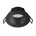 recessed ceiling ring NEW TRIA® 68 round, black