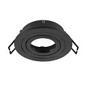 recessed ceiling ring NEW TRIA® 75 round, black