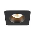 recessed ceiling ring NEW TRIA® 68 square, black