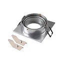 SLV Verzonken plafondring NEW TRIA® 75 vierkant, aluminium