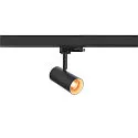 SLV 3-phase spot NOBLO® SPOT round, swivelling, rotatable IP20, black dimmable