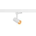 SLV 3-fase spot NOBLO® SPOT rond, draaibaar, roteerbaar IP20, wit dimbaar