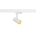 SLV 3-fase spot NOBLO® SPOT rond, draaibaar, roteerbaar IP20, wit dimbaar