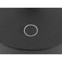 SLV Tafellamp op batterijen VINOLINA ONE met Touch-Dimmer, Ring-Vorm, met Oplaadstation IP54, zwart dimbaar