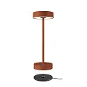 SLV Tafellamp op batterijen VINOLINA 2-CCT 2-voudig, cilindrisch, CCT Switch, met Touch-Dimmer, met Oplaadstation IP54