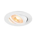Plafondinbouwarmatuur NEW TRIA® 68 rond GU10 IP20, wit
