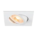Plafondinbouwarmatuur NEW TRIA® 68 vierkant GU10 IP20, wit