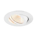 ceiling recessed luminaire NEW TRIA® 68 round IP20, white dimmable