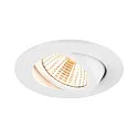 ceiling recessed luminaire NEW TRIA® 68 round IP20, white dimmable