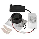 SLV ceiling recessed luminaire NEW TRIA® 68 square IP20, white dimmable