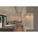 SLV ceiling recessed luminaire NEW TRIA® 68 square IP20, white dimmable