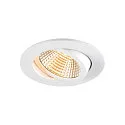 SLV Verzonken plafondring NEW TRIA® 95 rond, wit
