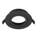 Verzonken plafondring NEW TRIA® 95 rond, zwart