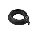 SLV Verzonken plafondring NEW TRIA® 95 rond, zwart