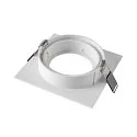 SLV Verzonken plafondring NEW TRIA® 95 vierkant, wit