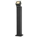 SLV Staande armatuur voor buiten S-CUBE 75 hoekig, CCT Switch, kantelbaar IP65, antraciet dimbaar