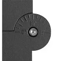 SLV socket luminaire S-CUBE 35 square, CCT Switch, tiltable IP65, anthracite dimmable
