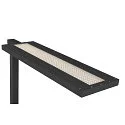 floor lamp WORKLIGHT PRO IP20, black dimmable